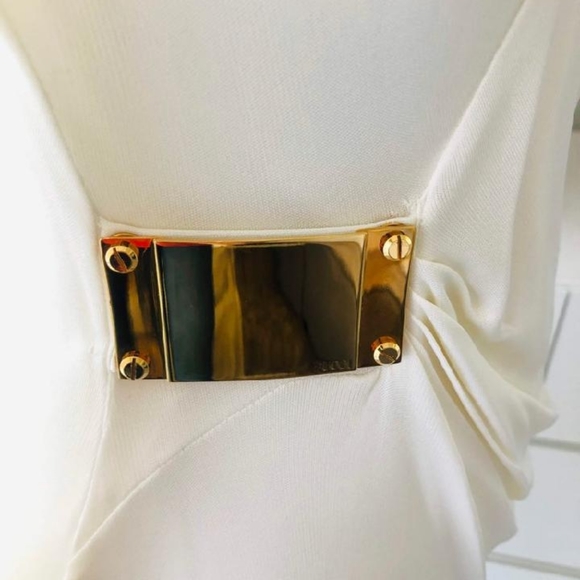 SOLD- Emilio Pucci Long Sleeve Draped Cocktail Dress (M) - Picture 5 of 10